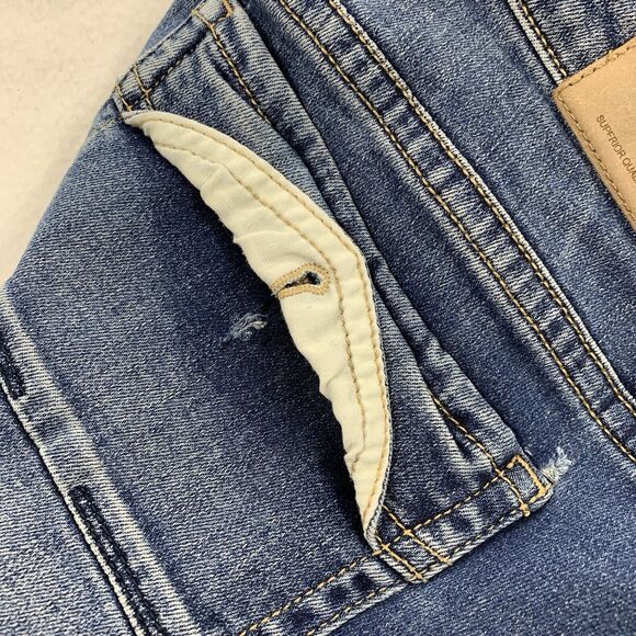 The Buckle BKE Stella Mid Rise Slim Fit Bootcut Jeans Size 33x33 1/2 Medium Wash - Picture 5 of 9